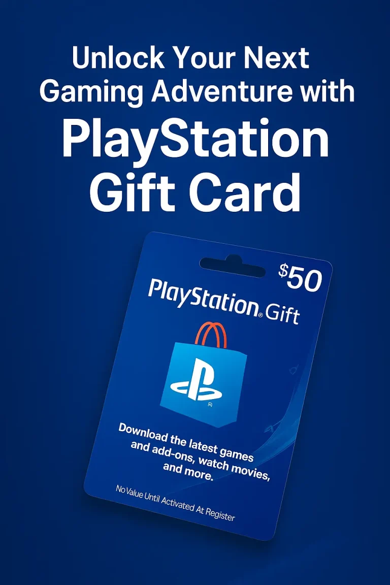 Play Station gift card