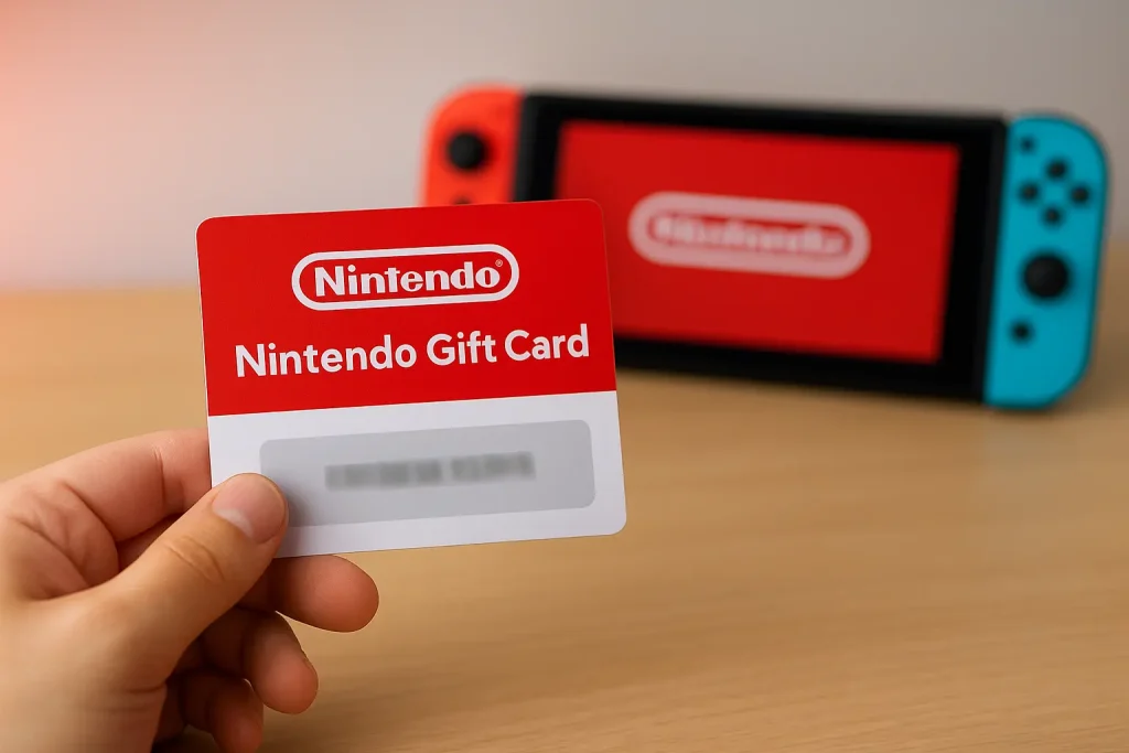 Nintendo gift card