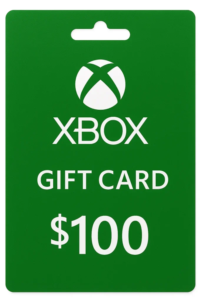 $100 Xbox gift card