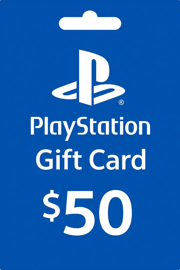 Play Station gift card
