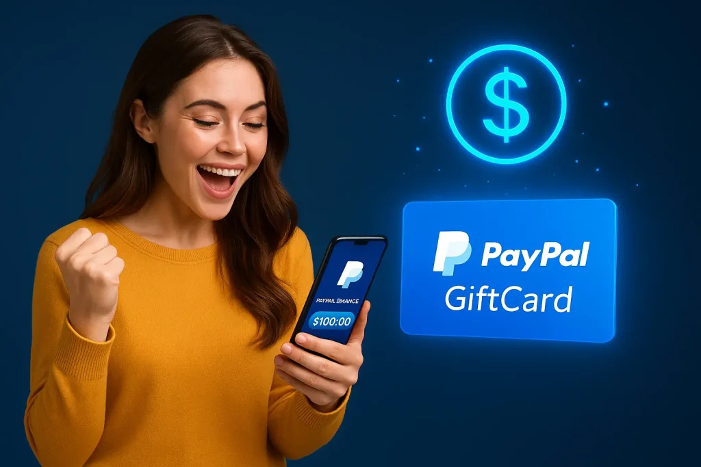 $100 PayPal gift card